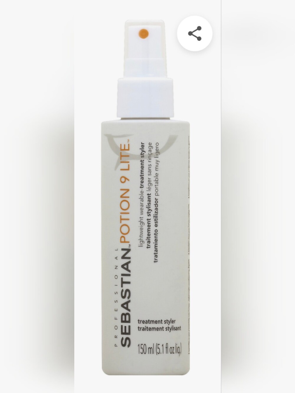 Sebastian Potion 9 Lite Lightweight Treatment - White
